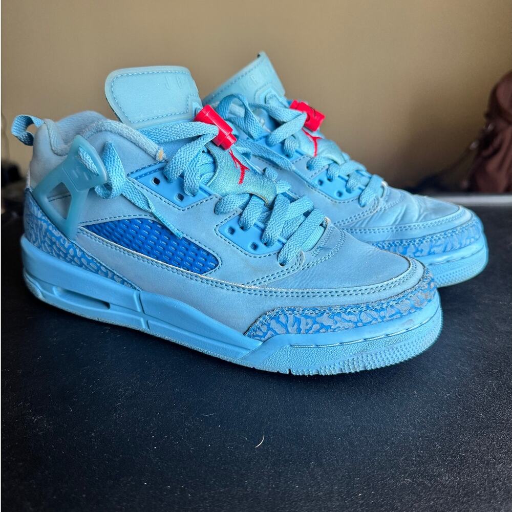 Nike Jordan Spizike Low Houston Oilers Football Blue Red - Size 6.5Y